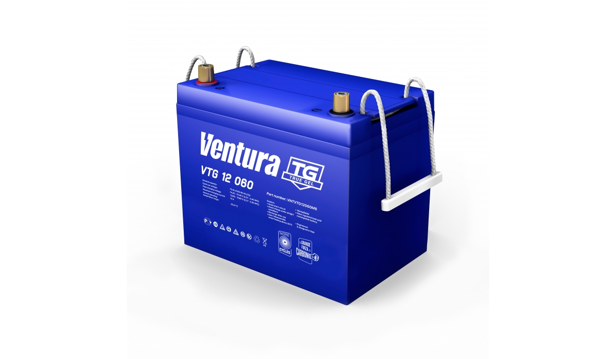 VTG 12-060 (Venturа) 12 В, 75 Ач, гелевая Аккумуляторная батарея